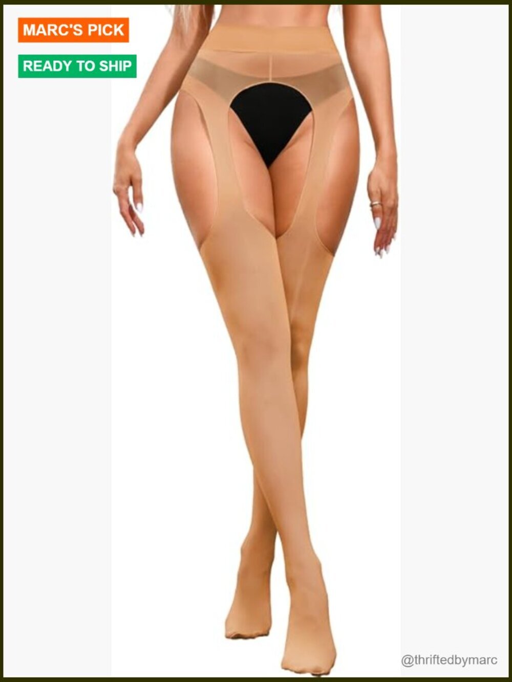 Sheer Tights Garter Suspender Pantyhose Thigh High Sparkly Glitter